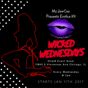 Mz JewCee presents Erotica 101 (toys included)